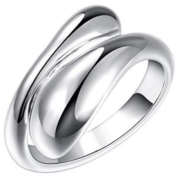 2/$25 Silver bracelet, earring, necklace, ring. - Picture 2 of 7